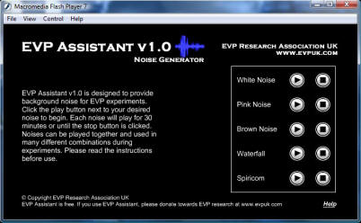 EVP Assistant screenshot and free download