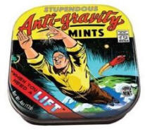 Anti-Gravity Mints and Comic Book Inspired Tin