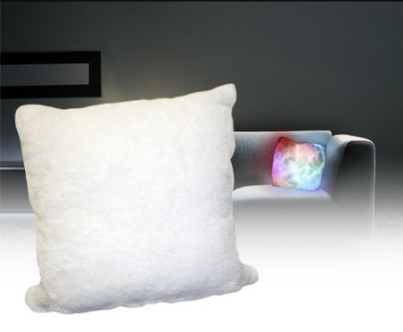 2012 Ghost Hunters Xmas Gift List Glowing Light Up Pillow
