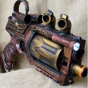 Ghost Hunter Christmas Gift Ideas 2012 Nerf Steampunk Custom Gun