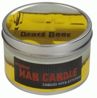 Men's 2012 Christmas Gift Idea Draft Beer Candle Scent