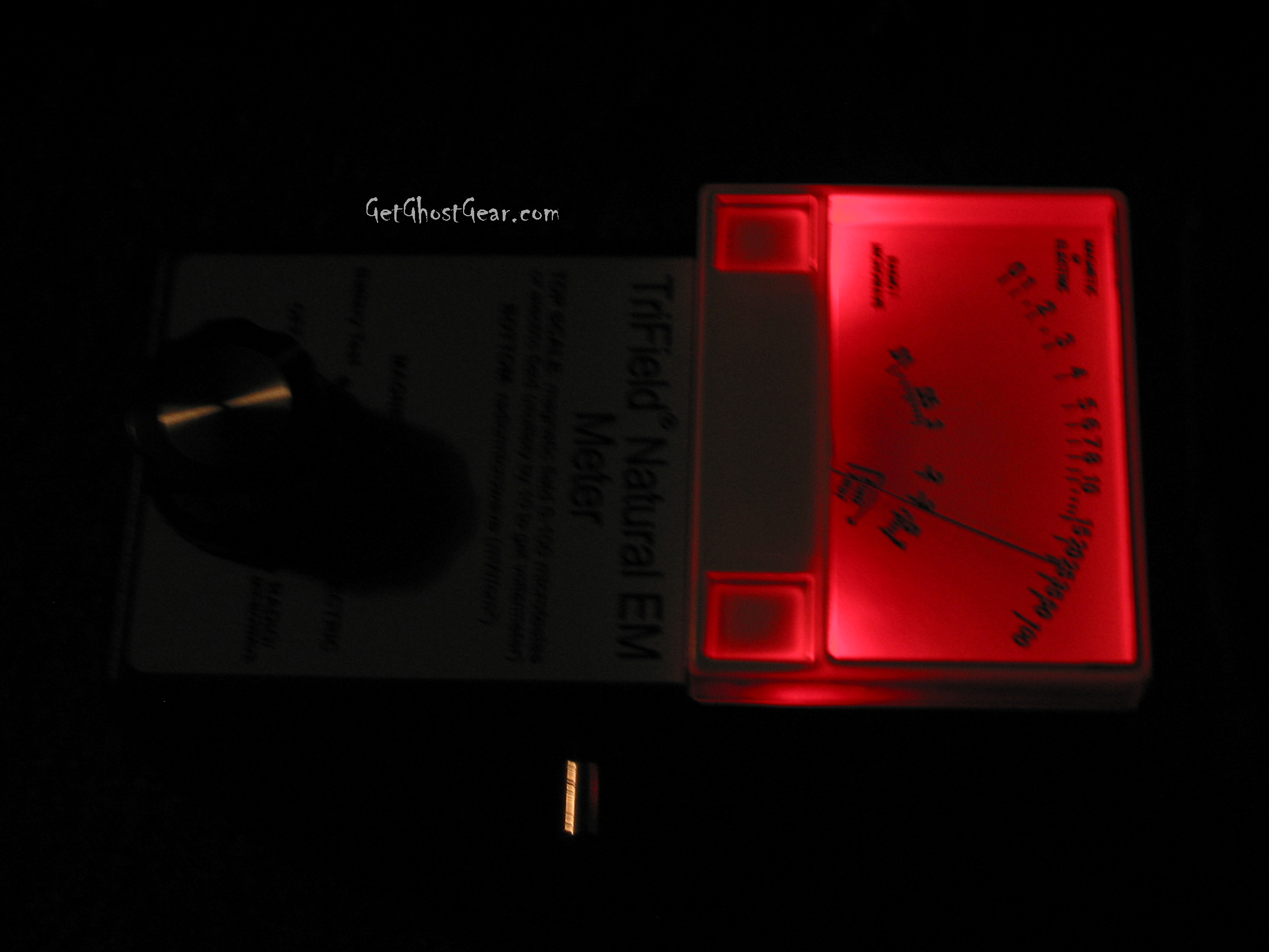 Three axis analog DC emf meter for ghost hunting