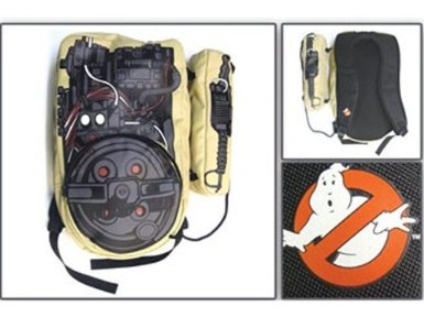 Ghostbusters backpack and proton thrower ghost hunters gift idea 2013