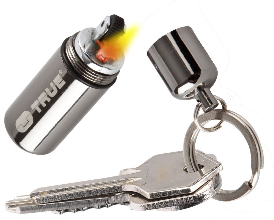 Unique Gift Idea Key Chain Fire Stash Lighter