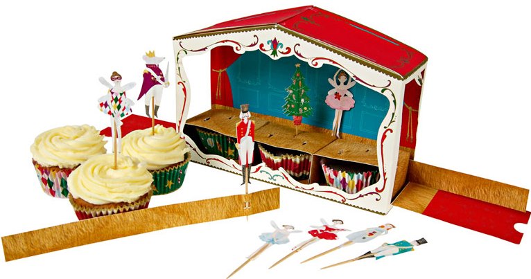 Unique Christmas Gift Idea The Nutcracker Cupcake Set