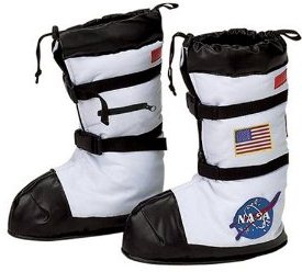 The Best Kids Halloween Costume of 2012 Astronaut Deluxe Boots Accessory