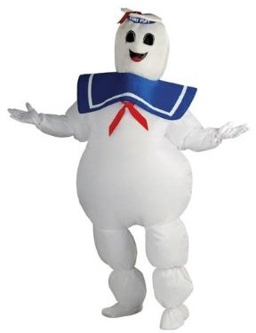 Biggest Halloween Costume of 2012 Stay Puft Marshmallow Man Inflatable Costume