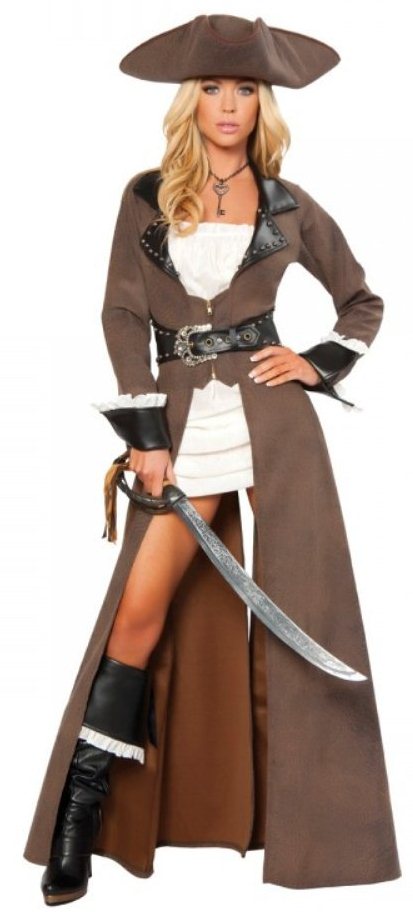 Strong is Sexy Women's Pirate Halloween Costume for sale