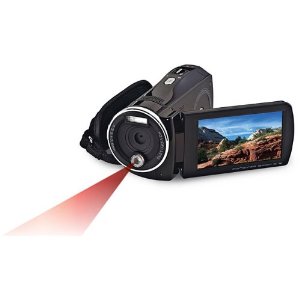 Infrared illuminator built into a digital camcorder