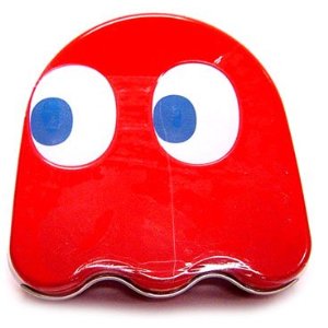 PacMan candy ghosts sours in decorative ghost tin
