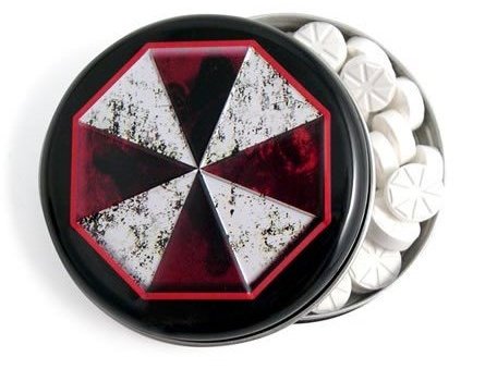 Resident Evil Umbrella Corporation Mints and Tin